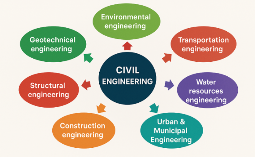 Key Branches of Civil Engineering