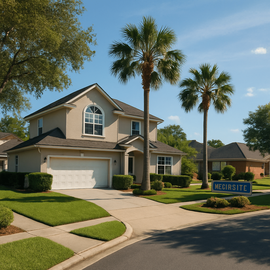 Beautiful Jacksonville neighborhood