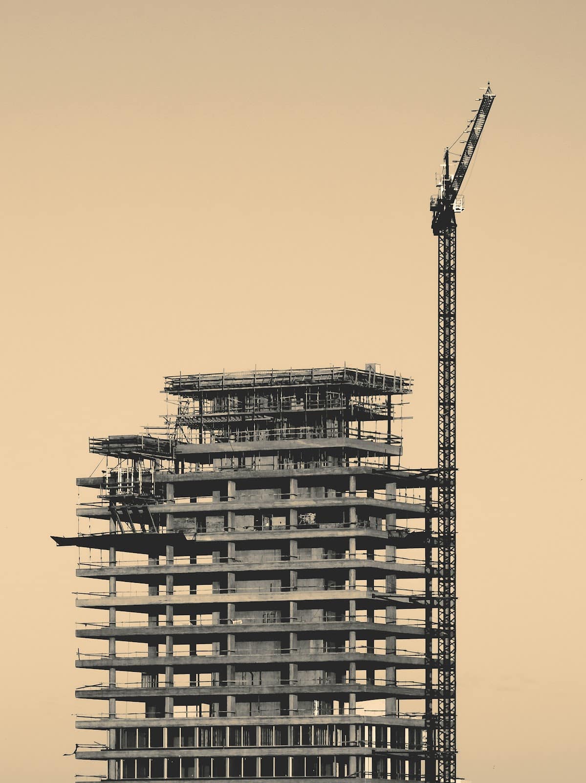 San Diego skyline with ongoing construction