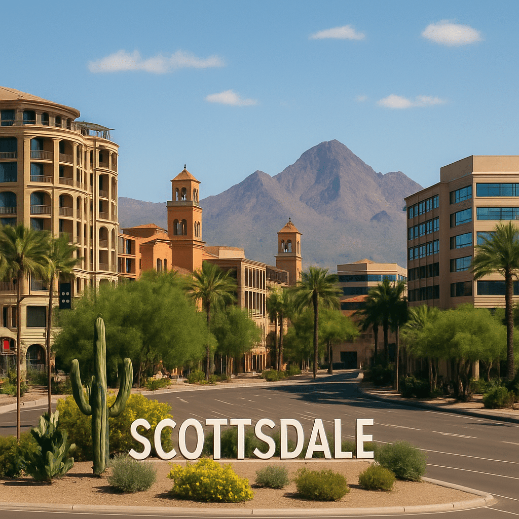 Scottsdale cityscape