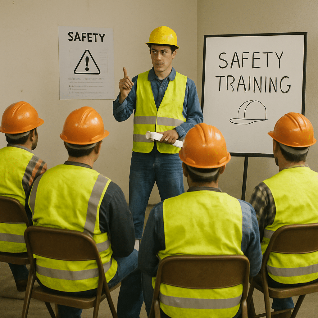 Construction Safety Training Session